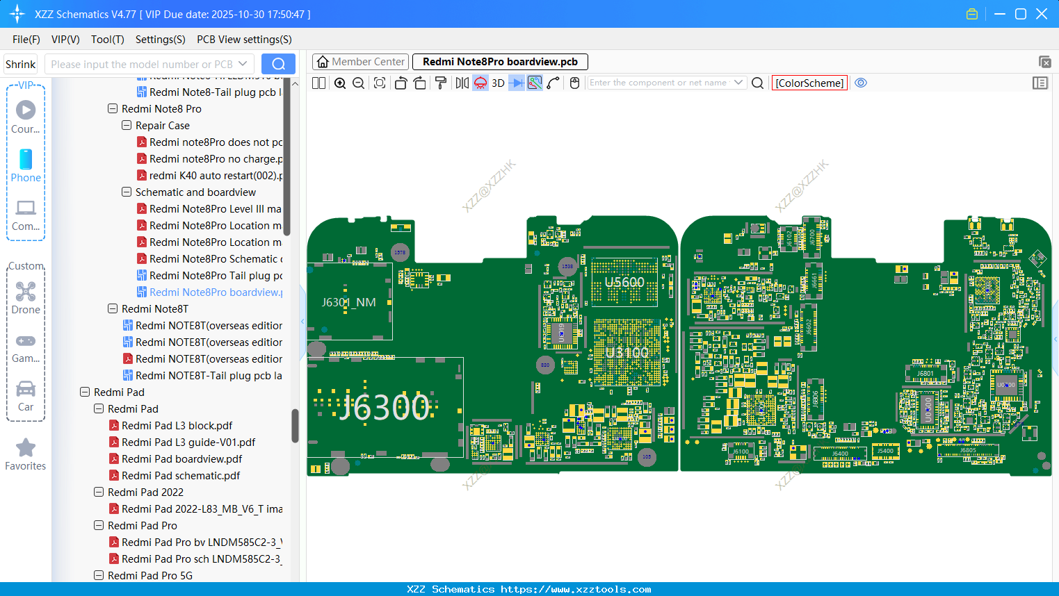 Xiaomi Redmi Note8Pro Boardview